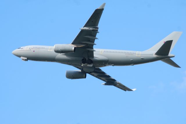 Airbus A330-200 (ZZ335) - Todays Voyager from BHX, taken from the 4th tee at Hatchford Brook Golf Course