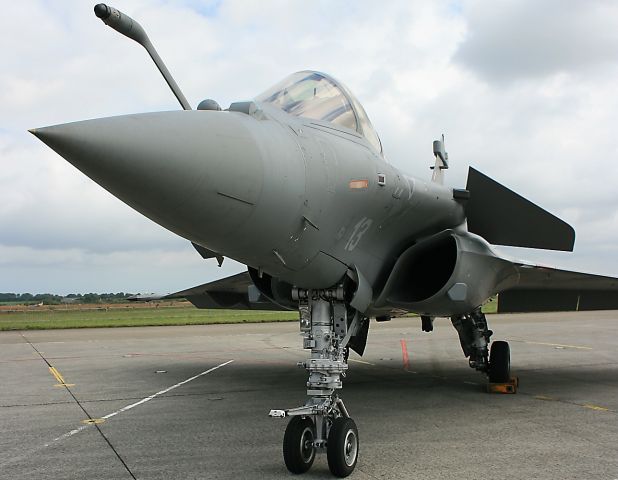 RAFALE — - French Navy Dassault Rafale M, F2 standard, Landivisiau Naval Air Base (LFRJ) during Tiger Meet in june 2008.