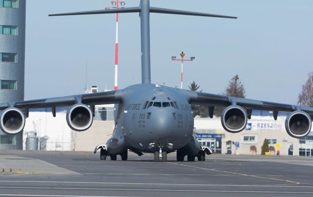 Boeing Globemaster III (07-7173) - Spotting EPRZ-Poland