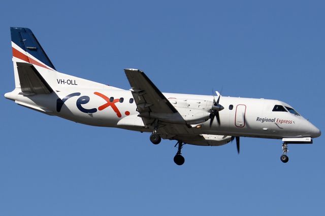 Saab 340 (VH-OLL) - on 9 August 2019