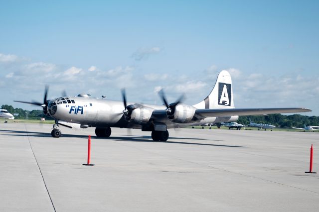 Boeing B-29 Superfortress (NX529B) - B-29 Fifi visits Charleston, SC - taxi