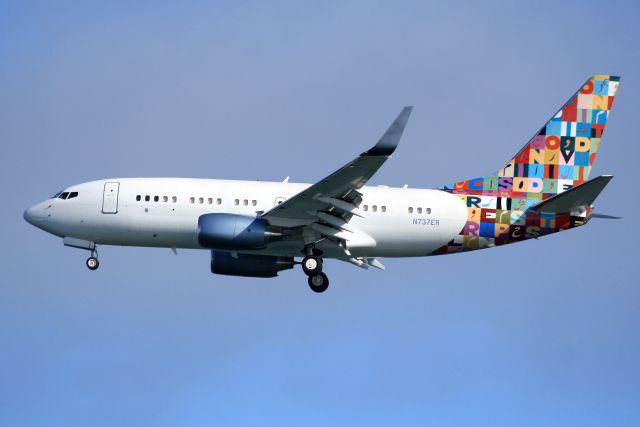 Boeing 737-700 (N737ER) - Boetti Air 737 BBJ