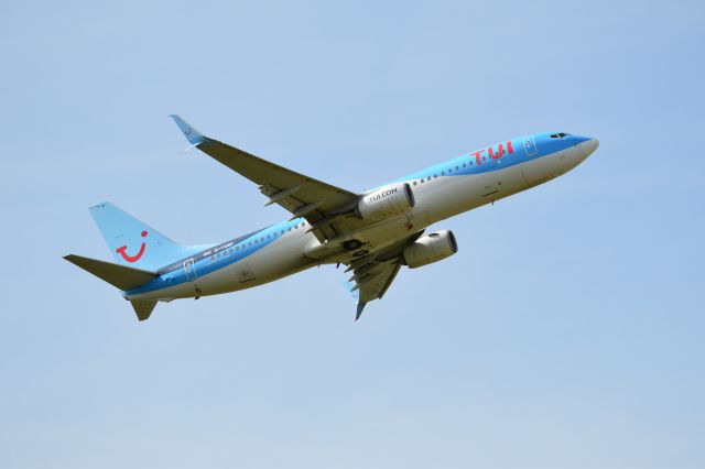 Boeing 737-800 (G-TAWP) - TUI - B737-8K5(WL) (G-TAWP) Departing NCL destination PFO (Photo 11May24)