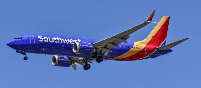Boeing 737 MAX 8 (N8720L) - N8720L Southwest Airlines Boeing 737-8 MAX s/n 42547 - Las Vegas - Harry Reid International Airport KLASbr /Photo: Tomás Del Corobr /USA - Nevada May 15, 2025