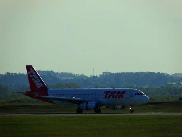 Airbus A320 (PR-MAZ) - A320 OF TAM AIRLINES FROM MONTEVIDEO,URUGUAY TO SÃO PAULO, BRAZIL