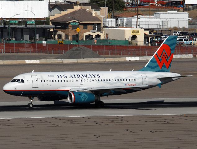 N838AW — - America West heritage livery