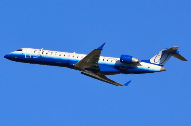 Canadair Regional Jet CRJ-700 (N783SK) - United Express - N783SK - CRJ-700 - Departing KDFW 11/17/2013