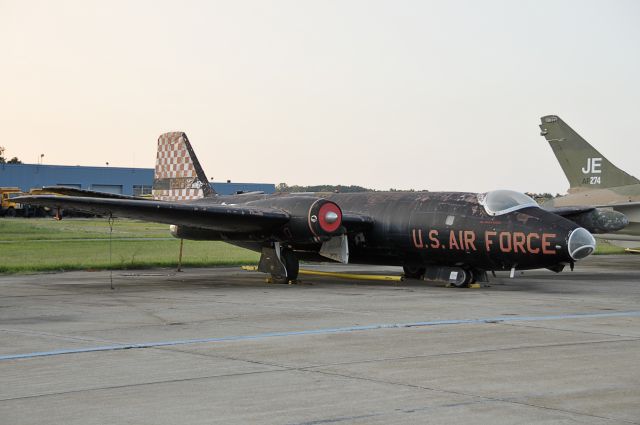 Martin WB-57 (52-1467) - Seen at KMTN on 8/15/2009.  Part of the Glenn L. Martin Museum.