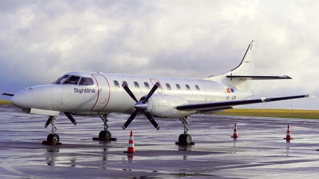 Fairchild Dornier SA-227DC Metro (EC-GJM) - Rain break