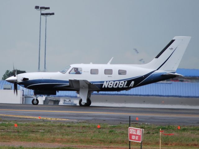 Piper Malibu Meridian (N808LA) - In position 18L - 4/8/10