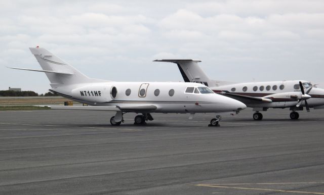 Dassault Falcon 10 (N711HF) - The French build very nice aircraft!