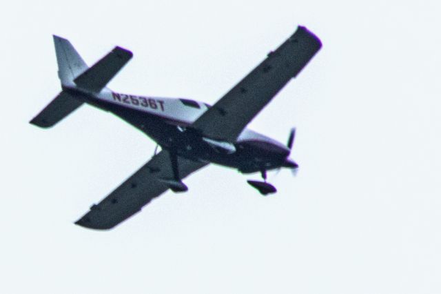 Cessna 400 (N2536T) - Subject aircraft, registered as 2006 COLUMBIA AIRCRAFT MFG LC41-550FG, photographed on 07-Sep-2018 at 1649HrsEDT, over Northern New Jersey while enroute to Liconln Park, NJ, (N07), from Farmingdale, NY, (FRG).