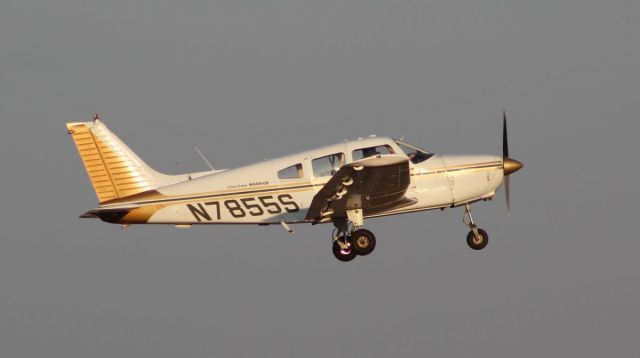 Piper Cherokee (N7855S) - KSQI 9 March 2021br /A nice evening shot of this Cherokee doing a touch and go off runway 18.br /Gary C. Orlando Photo