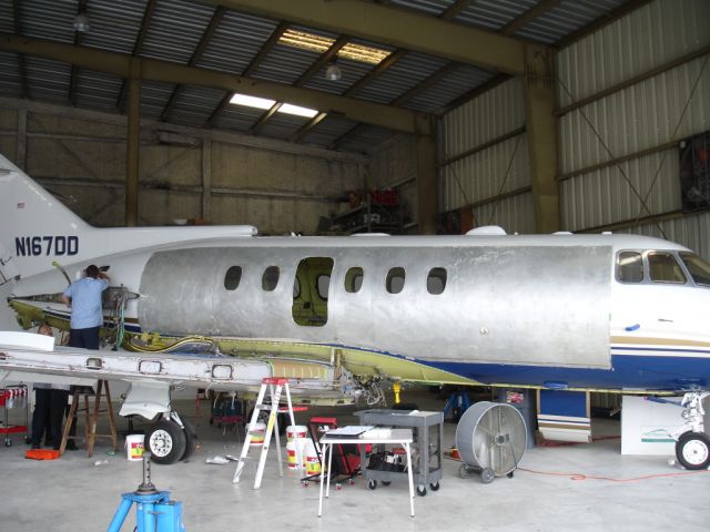Hawker 800 (N167DD)