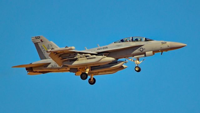 16-6896 — - Boeing EA-18G Growler  166896 Electronic Attack Squadron 209 (VAQ-209) "Star Warriors" - Red Flag 16-3br /Las Vegas - Nellis AFB (LSV / KLSV)br /TDelCorobr /July 19, 2016