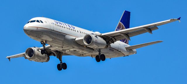 Airbus A319 (N839UA) - N839UA United Airlines 2001 Airbus A319-131 s/n 1507 - Las Vegas -  Harry Reid International Airport (KLAS)br /USA - Nevada August 18, 2021br /Photo: Tomás Del Coro br /SunSet Park