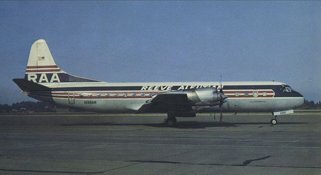 Lockheed L-188 Electra (N1968R) - scanned from postcardbr /reeve aleutians