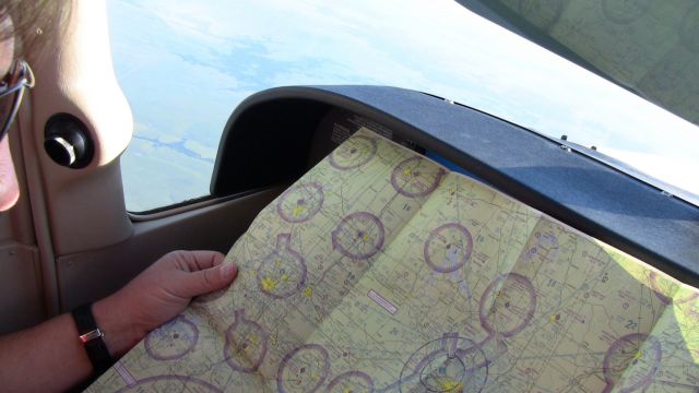 Cessna Skyhawk (N9710A) - Enroute to KOSH