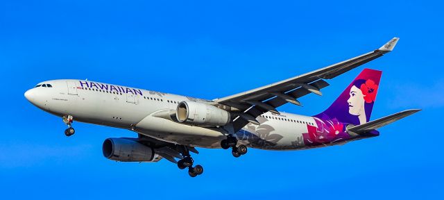 Airbus A330-200 (N388HA) - N388HA Hawaiian Airlines Airbus A330-243 s/n 1310 "Nahiku" - Harry Reid International Airport  KLASbr /Photo: TDelCorobr /January 16, 2024