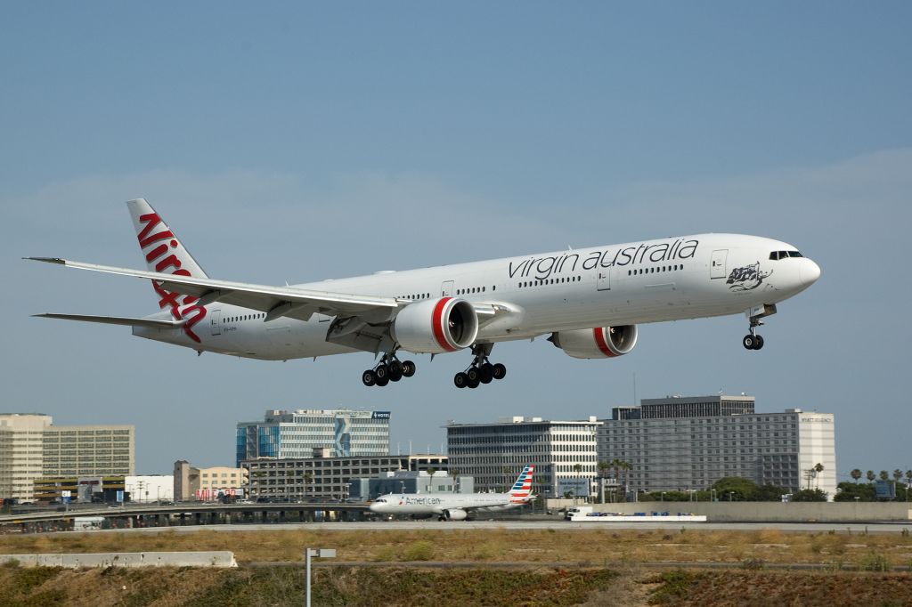 BOEING 777-300 (VH-VPH) - Image taken July 8, 2018