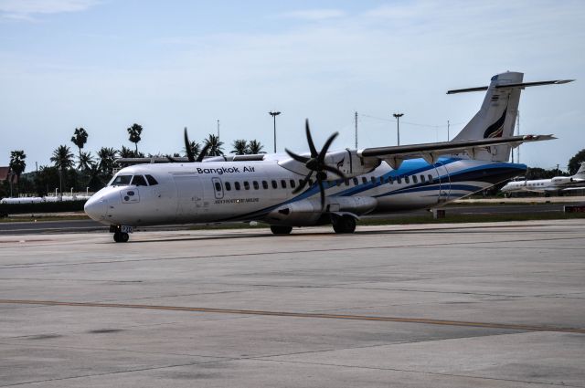 Aerospatiale ATR-72-600 (HS-PZD) - Bangkok Air ATR 72-600 [HS-PZD] Taxi USM