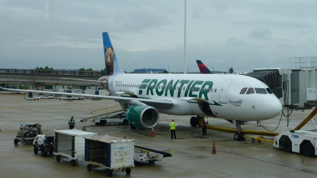 Airbus A320 (N227FR) - Delivered to Frontier in 2014