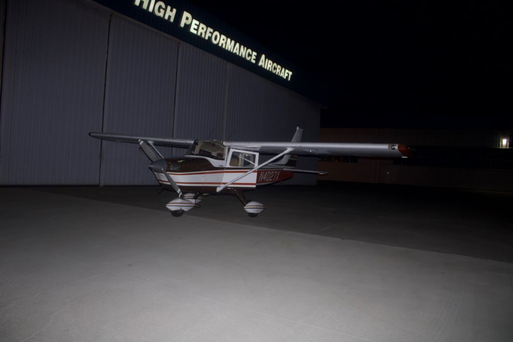 North American Rockwell 100 Darter Commander (N4027X) - Ready to be tucked away at High Performance after a long days flying. 