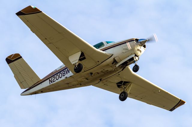 Beechcraft 35 Bonanza (N2008W) - Bonanza at LAX was kind of shocking