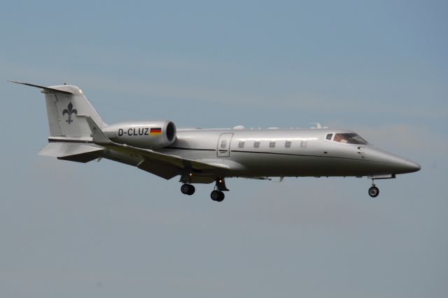 Learjet 60 (D-CLUZ) - Landing at Dublin 03/07/2015