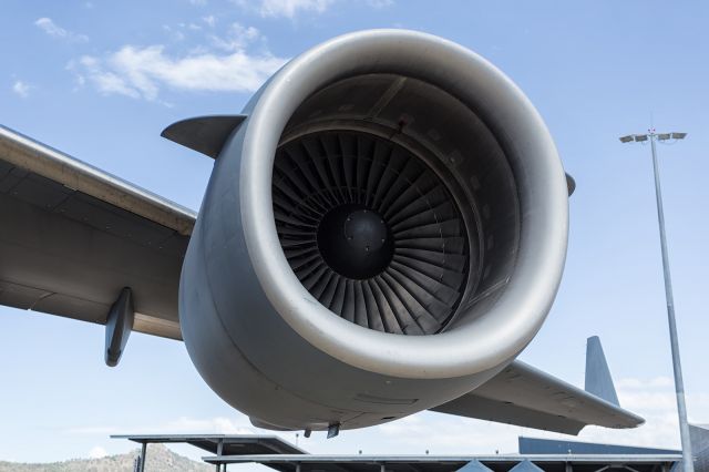 Boeing Globemaster III (A41206) - Militarised version of the PW2000, the Commercial version powers the B757.