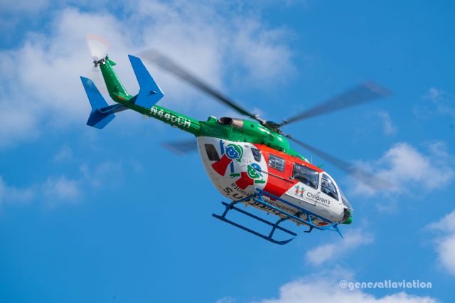 N455CH — - Medivac helicopter.  