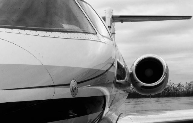 Hawker Beechcraft 4000 (N860AP) - West Ramp - @FirstAir