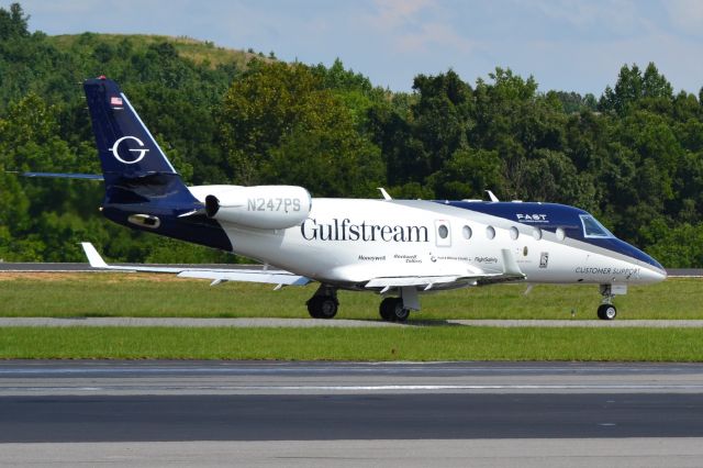 IAI Gulfstream G150 (N247PS) - GULFSTREAM AEROSPACE CORP taxiing at KJQF - 7/30/18