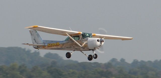 Cessna Skyhawk (N1364M) - Taking off rwy 09 on 7/7/12...