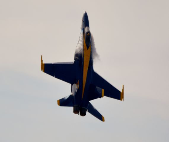 McDonnell Douglas FA-18 Hornet — - Cleveland National Air Show Practice 08/29/2014