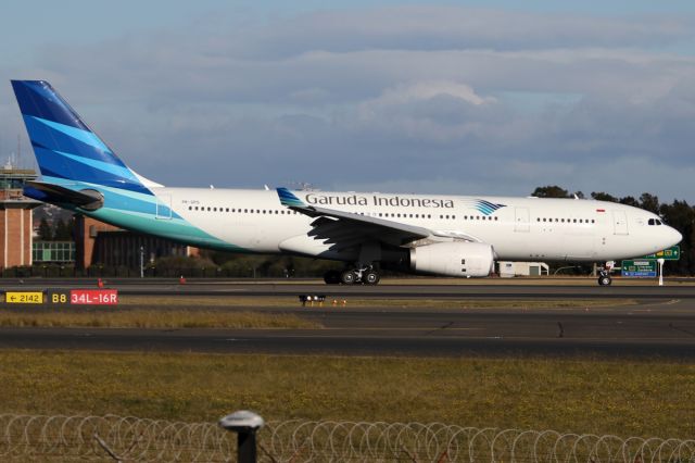 Airbus A330-200 (PK-GPS) - on 9 August 2019