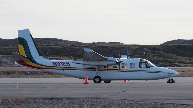 Rockwell Commander 685 (N91ES) - At the Iqaluit airport on July 30, 2019.br /A 1966 Aero Commander 680FL (Rockwell Commander)br /owned by Aeroteam Inc.