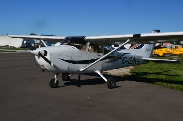 Cessna Skyhawk (C-GAVV) - This photo was taken at the "Top Gun Kids with Cancer Takes Flight".