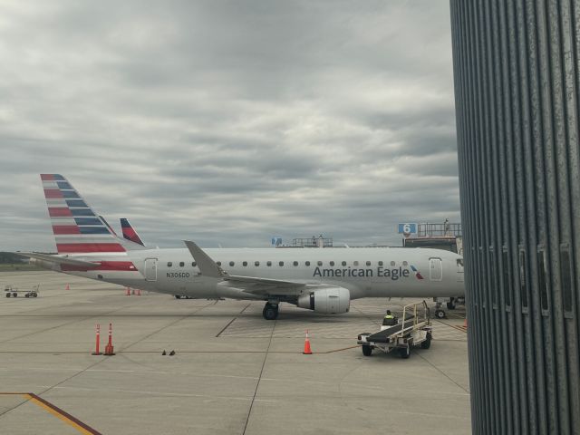 N306DD — - N306DD just arriving at Gate 6, Portland ME (PWM) 11:50am 21 JUN 2024