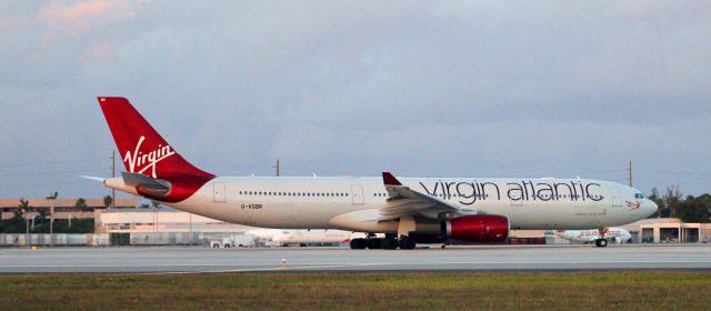 Airbus A330-300 (G-VGBR) - 1-7-2018