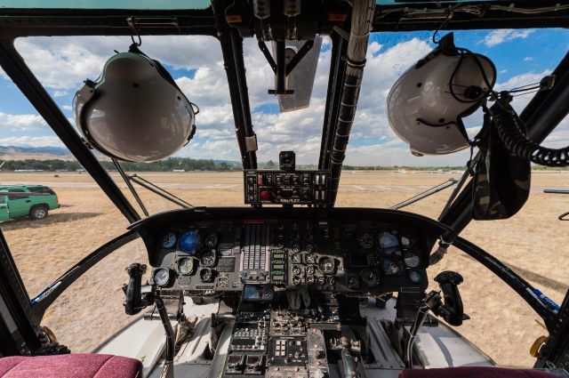 Sikorsky CH-54 Tarhe (N719HT) - Fire Operations for the Four Mile Fire