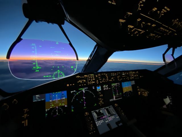 Boeing 787-8 — - Cockpit vue