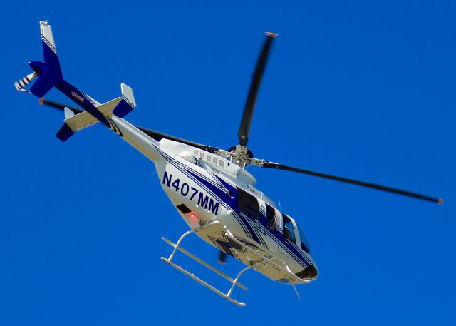 Bell 407 (N407MM) - At Shreveport Regional.