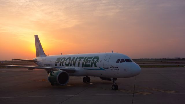 N353FR — - Sunrise at DFW