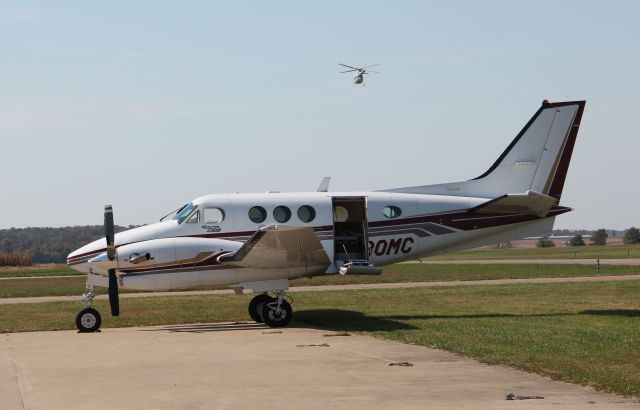 Beechcraft King Air 90 (N930MC) - Parked on ramp 2011...