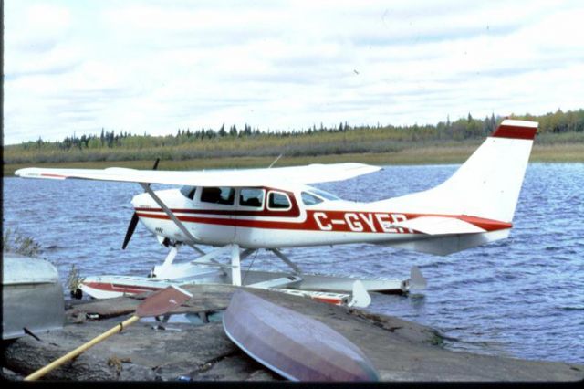 Cessna 206 Stationair (C-GYER) - Bushey Lake, MB., 51° 19’ 26”N, 095° 15’ 45”W, 58 NM west of CYRL.