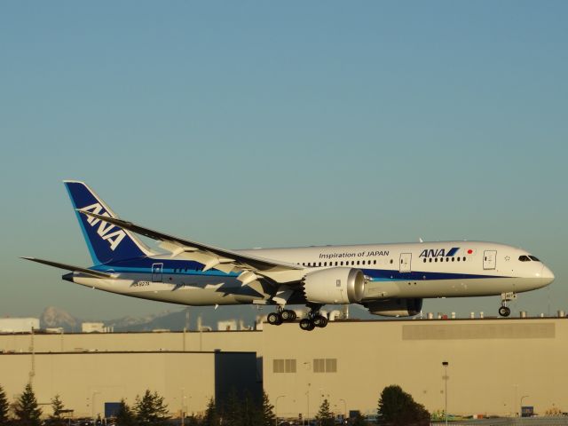 JA827A — - Test flight at PAE