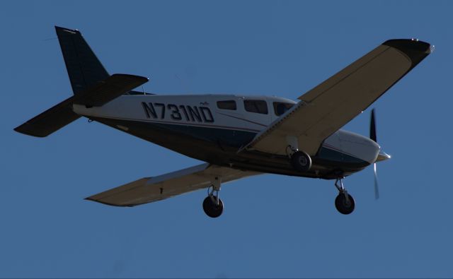 Piper Cherokee (N731ND) - LANDING ON RUNWAY 23 br /2/11/23 