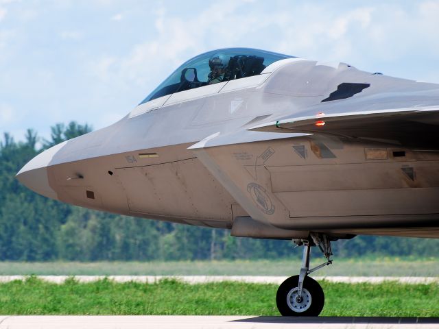 Lockheed F-22 Raptor (08-4154) - Lockheed Martin F-22A Raptor (c/n 4154). June 27, 2010.