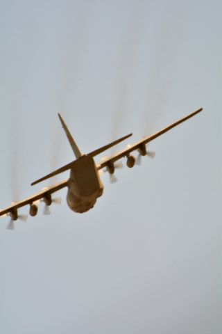 Lockheed C-130 Hercules — - C-130 tracking northeast towards Cleveland southwest of the city 4,000 ft. 11-3-14